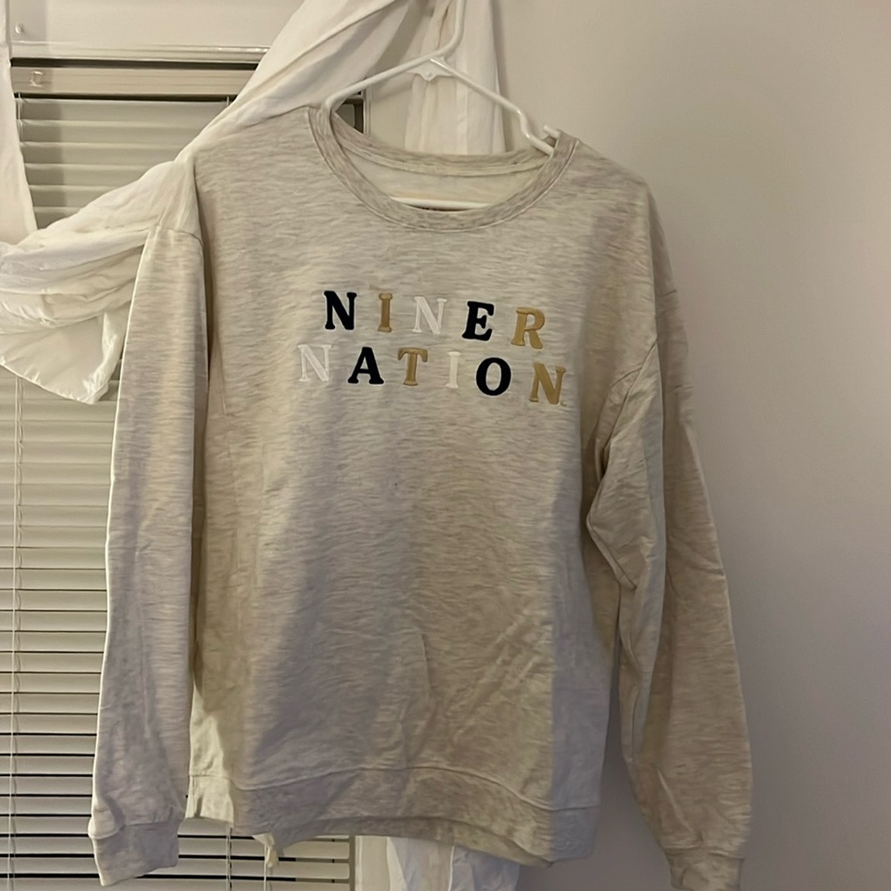 UNC Charlotte 40 niners sweatshirt